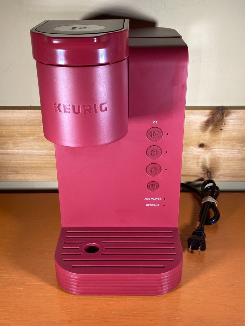 Keurig K-Express Essentials Single Serve Coffee Maker K-Cup Brewer, Red Tested